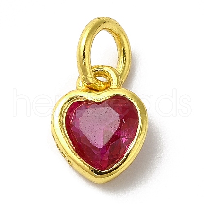 925 Sterling Silver Birthstone Charms STER-M0120-02A-G-1