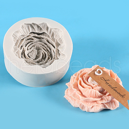 DIY Silicone Flower Candle Molds SIMO-PW0015-54A-01-1