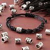 120Pcs 12 Style Alloy European Beads FIND-LS0001-12-6