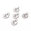 Non-Tarnish 304 Stainless Steel Charms STAS-Q201-T445-10S-3