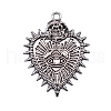 Tibetan Style Alloy Pendants FIND-PW0006-09AS-2