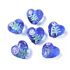 Handmade Transparent Lampwork Beads BLOW-D300-07J-1