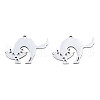 Non-Tarnish 201 Stainless Steel Pendants STAS-N098-083P-3