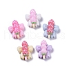 Opaque Cute Resin Decoden Cabochons RESI-B024-01A-1