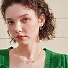 Beebeecraft 2 sets 2 Colors Extender Clasps Brass Micro Pave Cubic Zirconia Fold Over Extension Clasps FIND-BBC003-55B-5