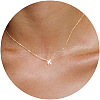 Brass Pendant Initial Necklaces for Women FS-WG1D7F7-24-1