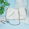 Zinc Alloy Phone Hand Strap Chains Adjustable Diagonal Chain wave Clip FIND-WH0260-56P-6