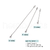 3Pcs 3 Styles Brass Lobster Claw Clasps FIND-JF00130-01-1