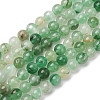 Natural Green Aventurine Round Beads Strands G-S150-6mm-4-3