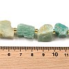 Raw Rough Natural Amazonite Beads Strands G-Z087-A04-5