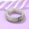 Natural Labradorite Plain Band Rings PW-WG25917-07-2