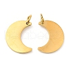 PVD Vacuum Plating 304 Stainless Steel Pendants X-STAS-Z042-19G-1