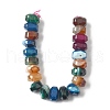 Natural Agate Beads Strands G-K392-A21-4