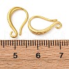 Brass Earring Hooks KK-D378-04G-3