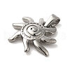 Non-Tarnish 304 Stainless Steel Pendants STAS-B053-26P-2