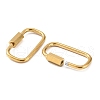 304 Stainless Steel Locking Carabiner STAS-C092-05H-G-2