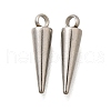 201 Stainless Steel Pendants STAS-F311-05P-06-1