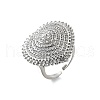 Brass Micro Pave Cubic Zirconia Cuff Rings RJEW-V007-06P-4