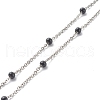 304 Stainless Steel Cable Chain Necklaces AJEW-EH00377-03-4
