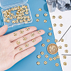 Unicraftale 100Pcs 304 Stainless Steel Bead Caps STAS-UN0057-85-4