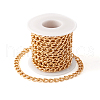 Aluminium Twisted Curb Chains CHA-TA0001-01G-11