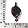 Handmade Gold Sand Lampwork Pendants LAMP-D302-04-3