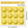 34 Sheets Self Adhesive Gold Foil Embossed Stickers DIY-WH0509-050-2