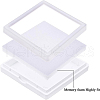 BENECREAT Plastic Jewelry Set Box OBOX-BC0001-06A-4