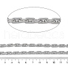 304 Stainless Steel Textured Cable Chains STAS-P386-07P-2