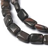 Natural Red Zebra Jasper Beads Strands G-Z006-B06-2