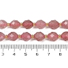 Natural Strawberry Quartz Beads Strands G-N342-149B-5