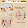 FINGERINSPIRE 15 Yards Cotton Embroidery Flower Lace Ribbons SRIB-FG0001-24-4