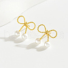 Elegant S925 Sterling Silver Butterfly Stud Earrings FM3729-1-3