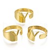 Alloy Cuff Finger Rings X-RJEW-S038-195Y-G-NR-2
