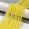 Imitation Jade Glass Beads Strands EGLA-YW0003-19B-14-2