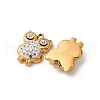 304 Stainless Steel Pendants STAS-L022-523G-2