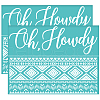 Self-Adhesive Silk Screen Printing Stencil DIY-WH0338-308-1