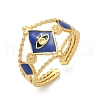 304 Stainless Steel Adjustable Cuff Rings RJEW-Q015-02G-A-2
