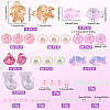 SUNNYCLUE Mixed Styles Transparent Glass Beads GLAA-SC0002-21B-2