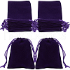 Beebeecraft Velvet Jewelry Drawstring Gift Bags ABAG-BBC0001-10B-04-1