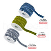  30 Yards 3 Colors Single Face Velvet Ribbon SRIB-TA0001-08-13