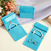 Beebeecraft 3Pcs Rectangle Velvet Envelope Packing Pouches TP-BBC0001-10A-4
