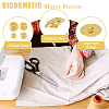 DICOSMETIC 80Pcs 4 Styles Plastic Buttins BUTT-DC0001-13-5