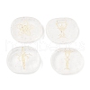 4Pcs 4 Styles Natural Quartz Crystal Display Decorations G-F786-02C-08-1