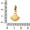 Sun 304 Stainless Steel Pendant Decorations STAS-R159-29G-3