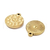 304 Stainless Steel Pendant Rhinestone Settings STAS-P364-04G-2
