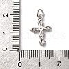 Brass Micro Pave Cubic Zirconia Pendants KK-P308-25P-3