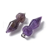 Natural Amethyst Pendants G-C187-03D-2