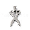 304 Stainless Steel Pendants STAS-I127-028P-1