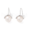 Natural Pearl Dangle Earrings for Women EJEW-C082-13A-P-1